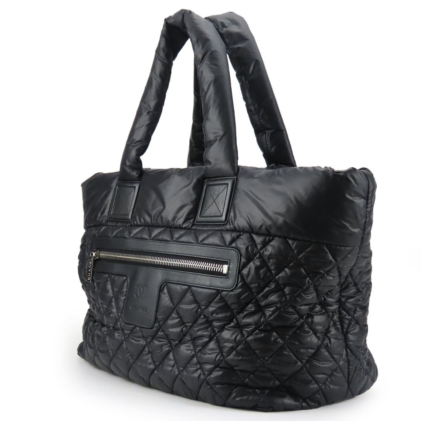 Chanel Nylon Black Tote Bags