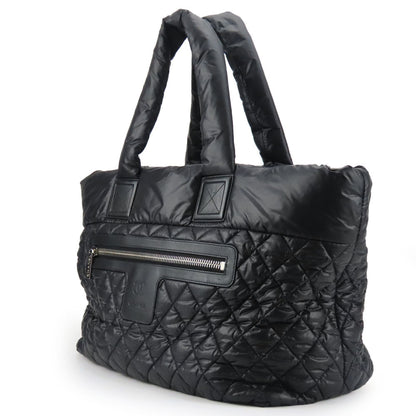 Chanel Nylon Black Tote Bags