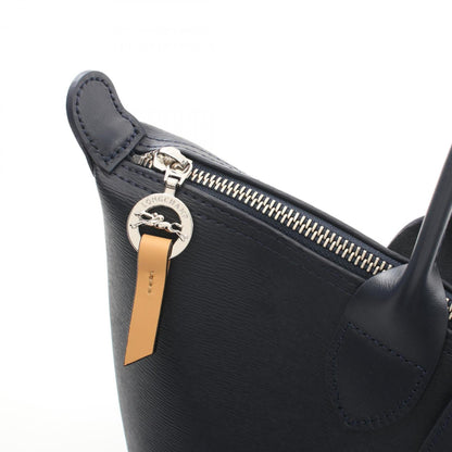 Longchamp Canvas Blue Tote Bags