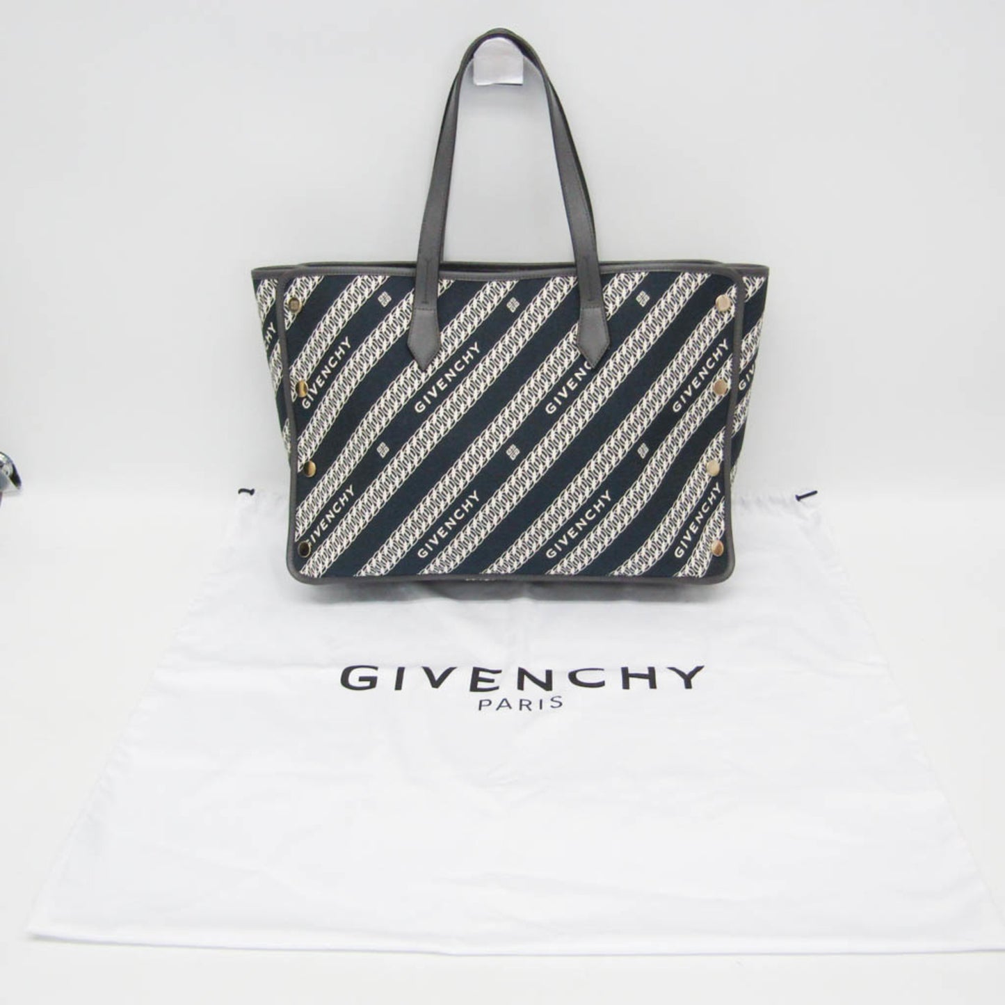 Givenchy Canvas Gray Tote Bags