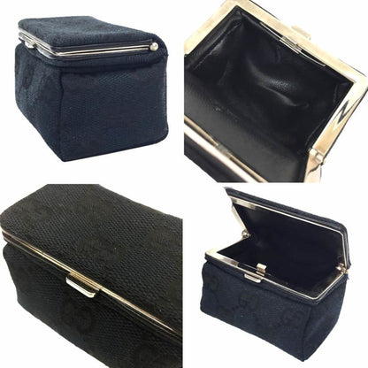 Gucci Canvas Black Small Bags