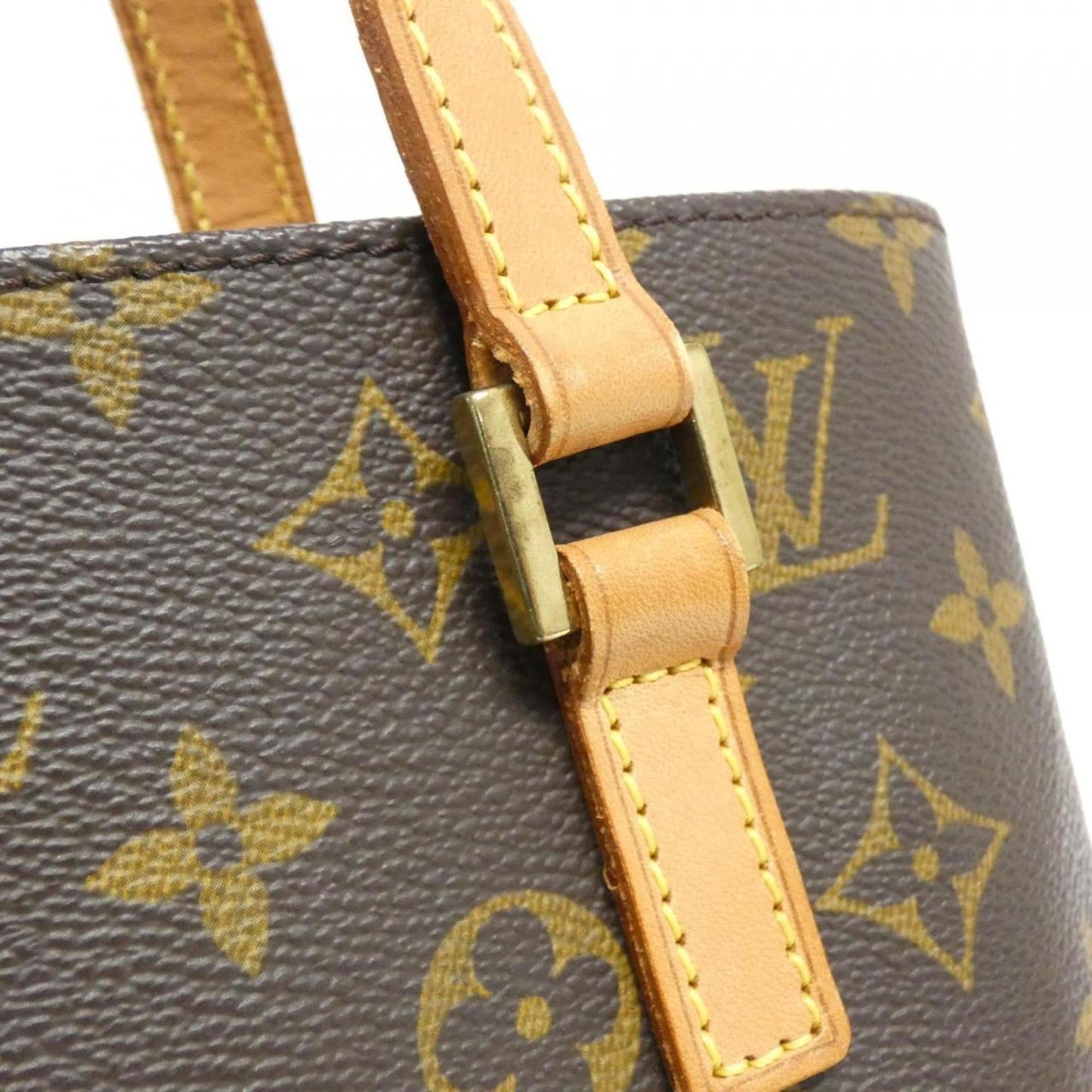 Louis Vuitton Coated Canvas Brown Handbags