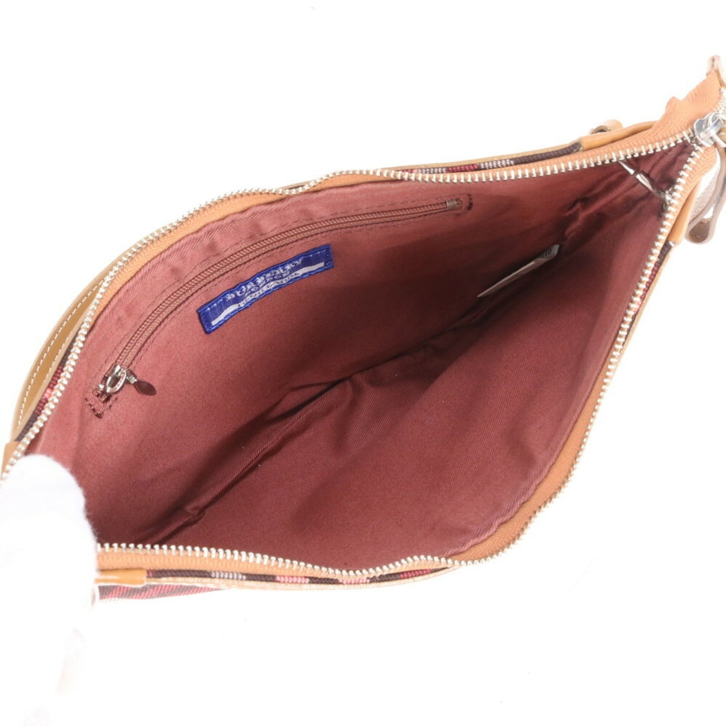 Burberry Canvas Brown Shoulder Bags