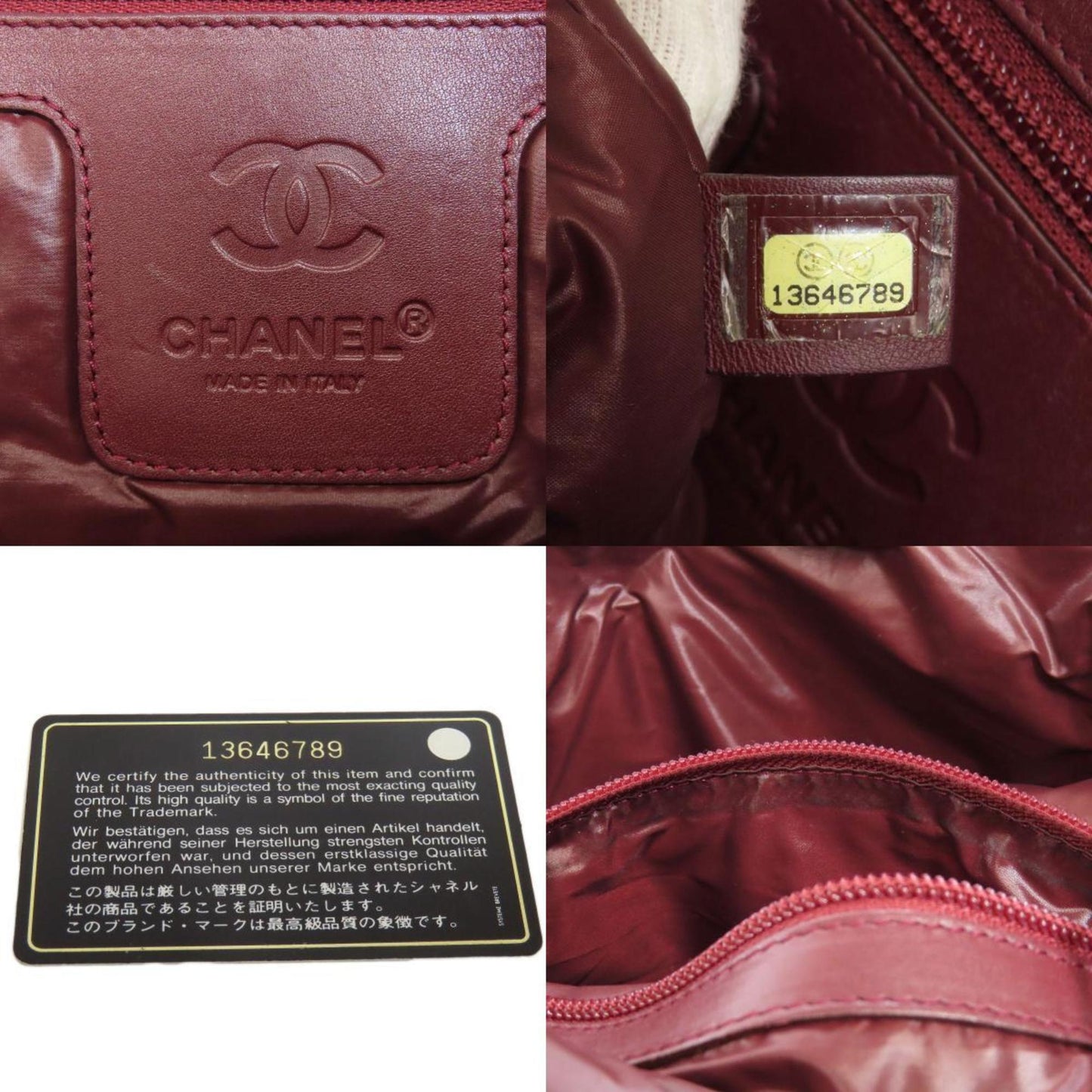 Chanel Nylon Black Backpacks