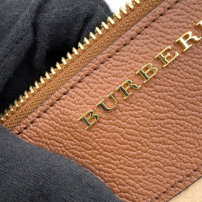 Burberry Pvc Brown Handbags