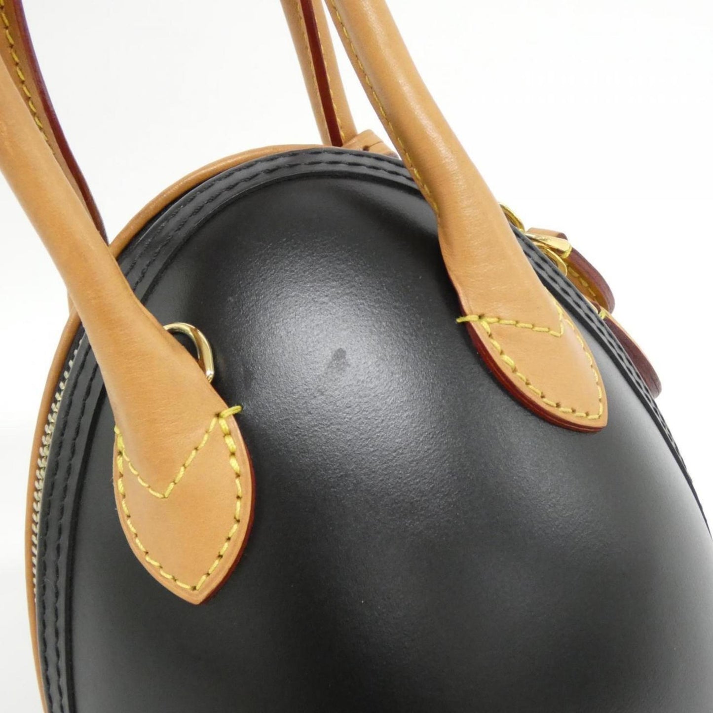 Louis Vuitton Coated Canvas Black Handbags