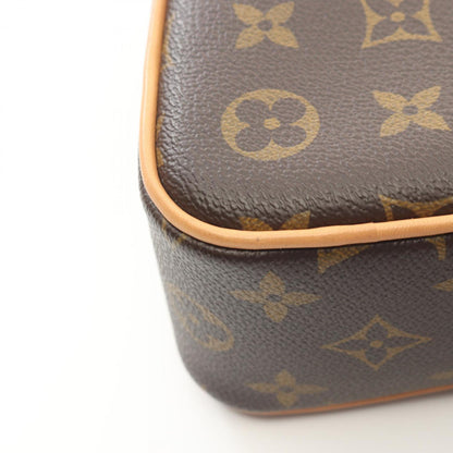 Louis Vuitton Coated Canvas Brown Shoulder Bags