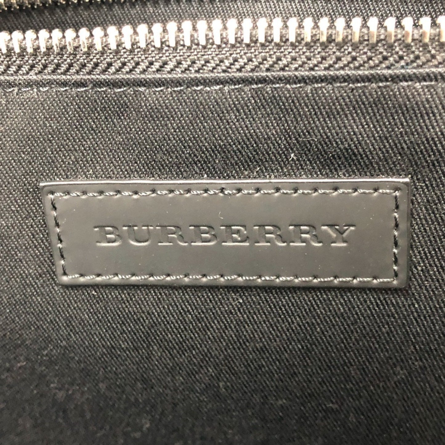 Burberry Pvc Gray Backpacks