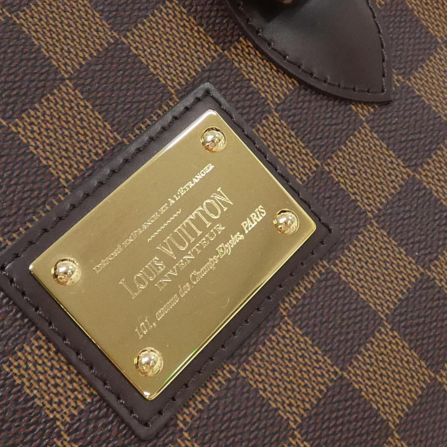 Louis Vuitton Coated Canvas Brown Handbags