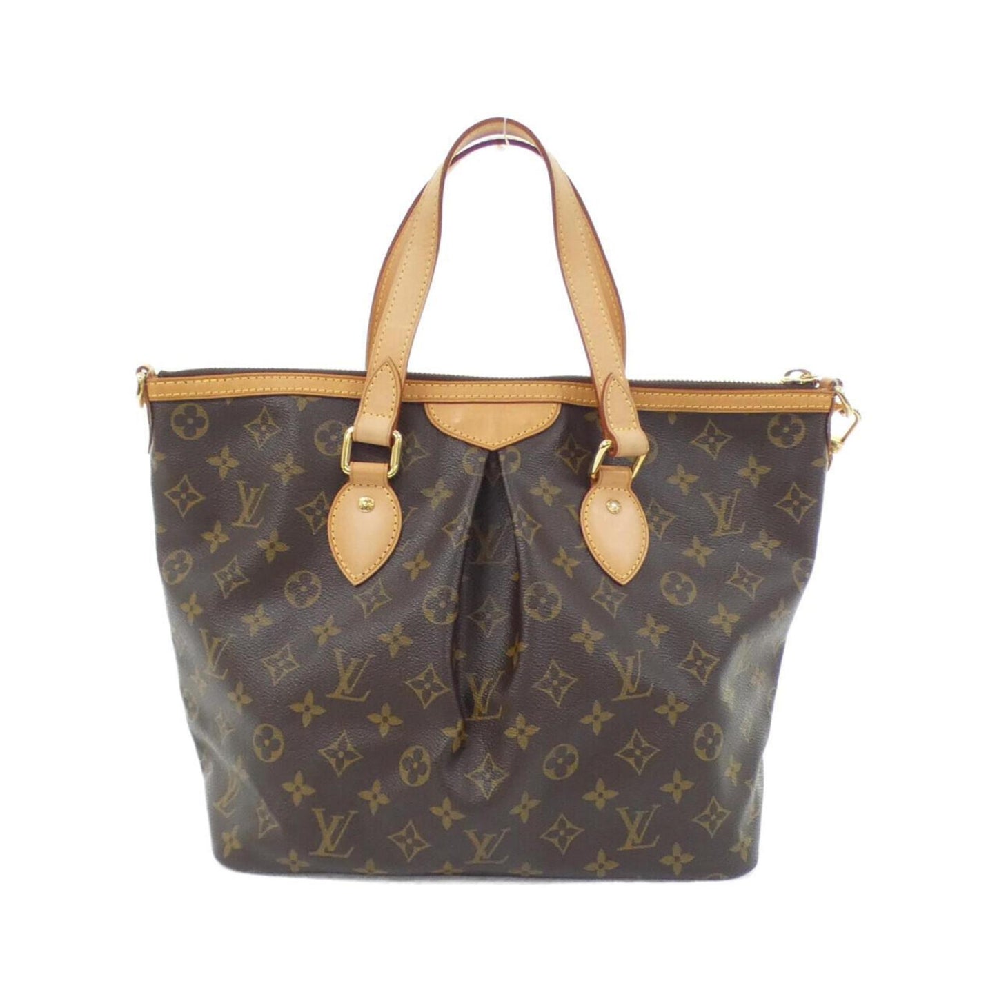Louis Vuitton Coated Canvas Brown Handbags