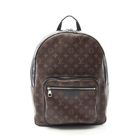 Louis Vuitton Coated Canvas Black Backpacks