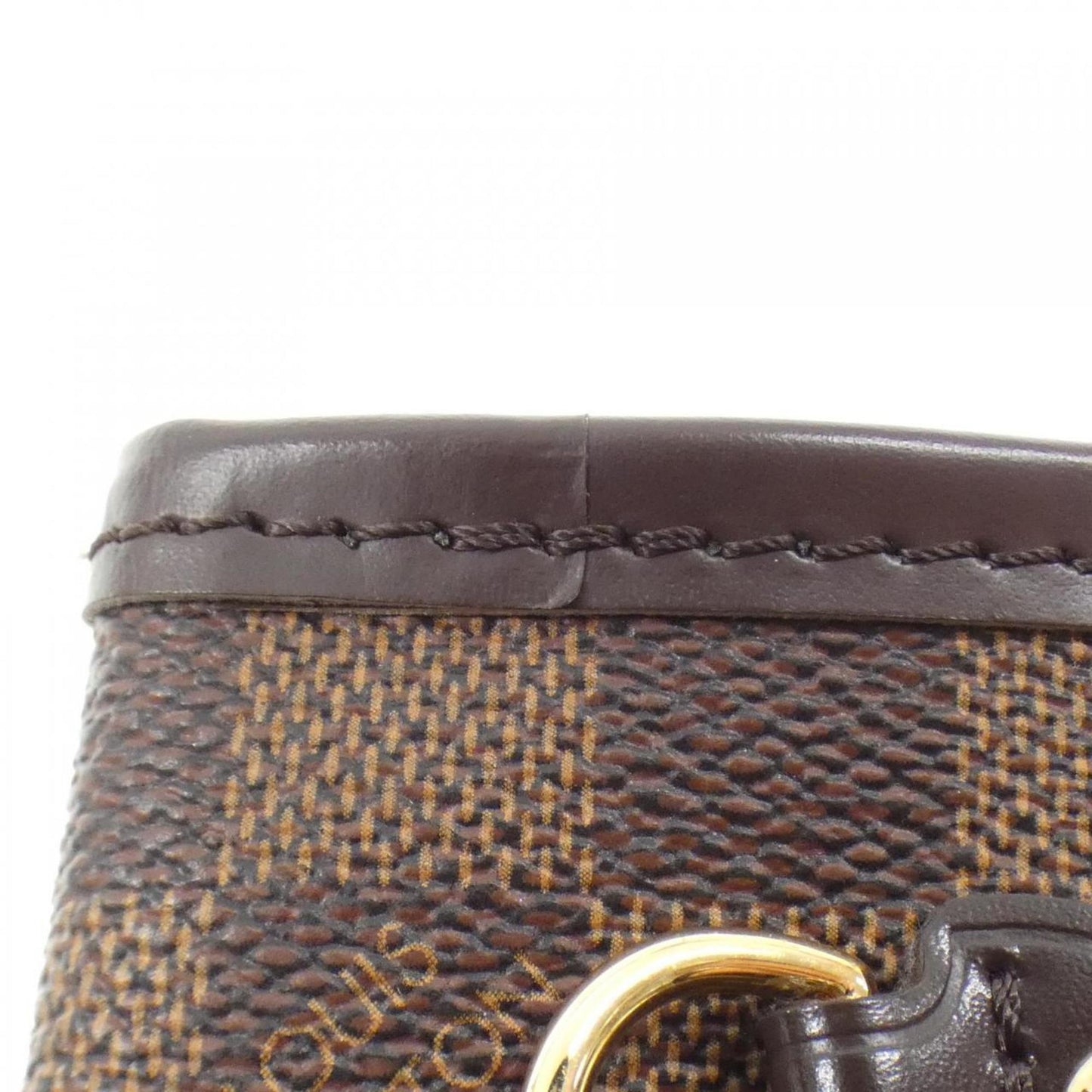 Louis Vuitton Coated Canvas Brown Handbags
