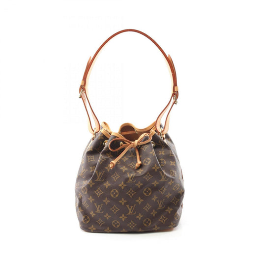 Louis Vuitton Coated Canvas Brown Shoulder Bags
