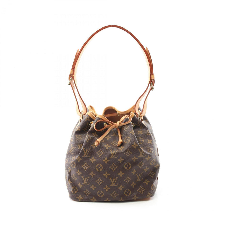 Louis Vuitton Coated Canvas Brown Shoulder Bags