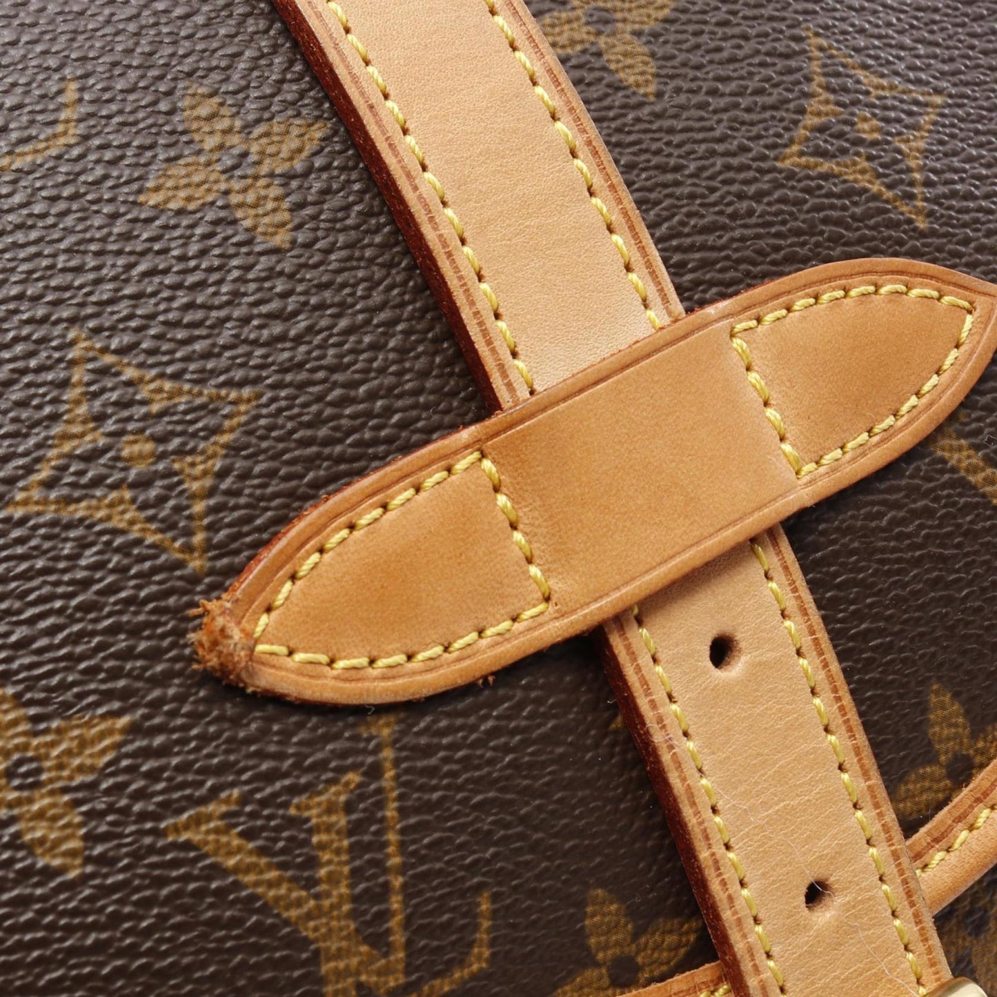 Louis Vuitton Monogram Canvas Brown Shoulder Bags