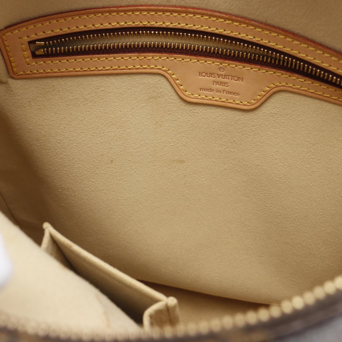 Louis Vuitton Coated Canvas Brown Shoulder Bags