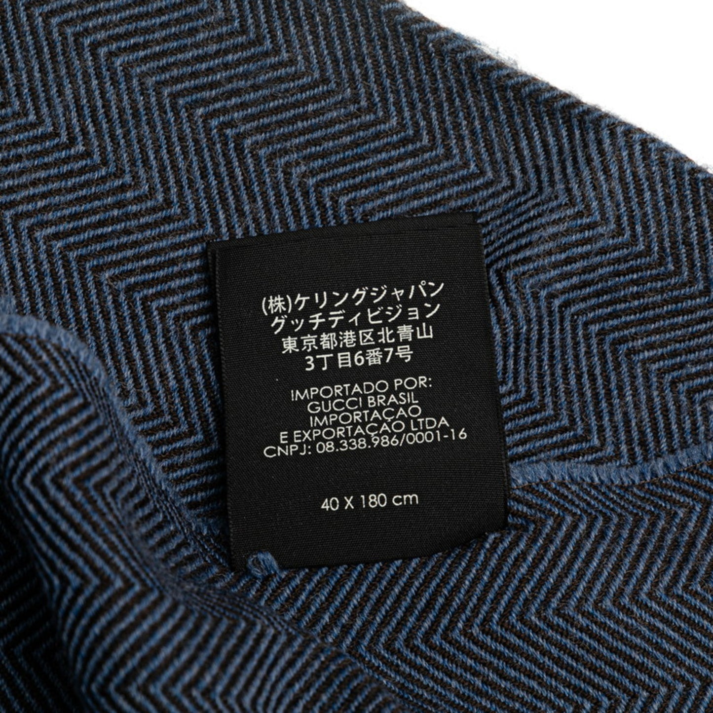 Gucci Wool Blue Scarves