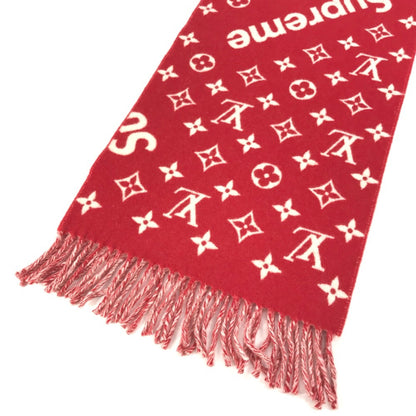 Louis Vuitton Wool Red Scarves