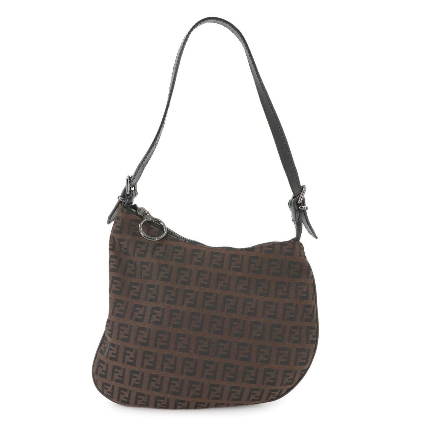 Fendi Canvas Black Shoulder Bags