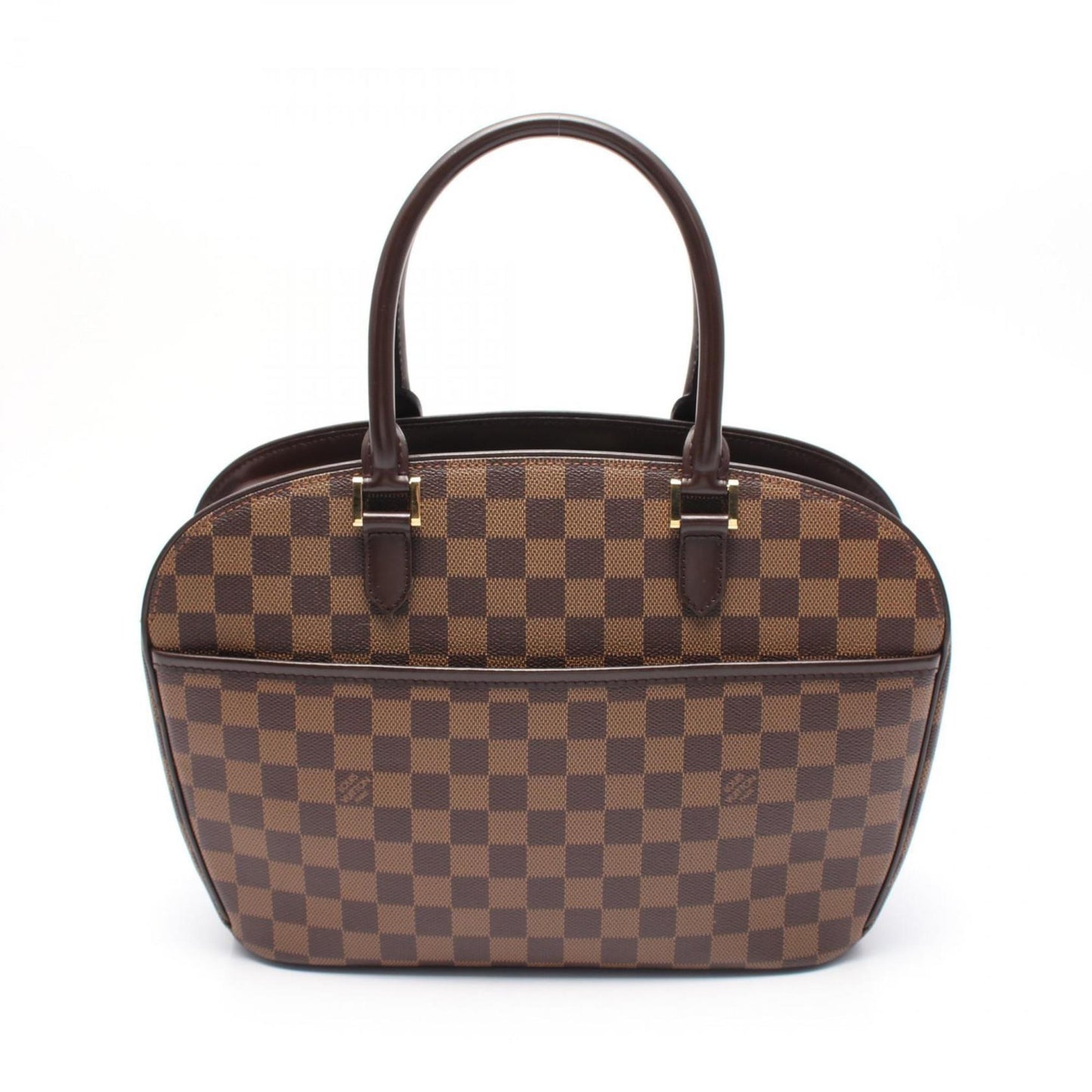 Louis Vuitton Coated Canvas Brown Handbags
