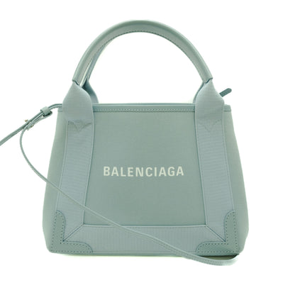 Balenciaga Canvas Blue Tote Bags