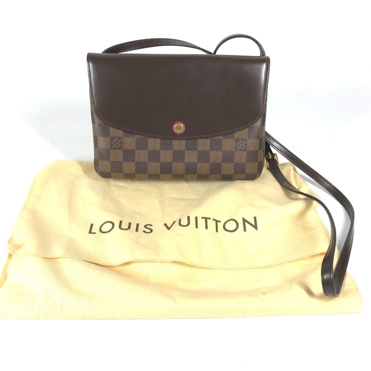 Louis Vuitton Monogram Canvas Brown Shoulder Bags