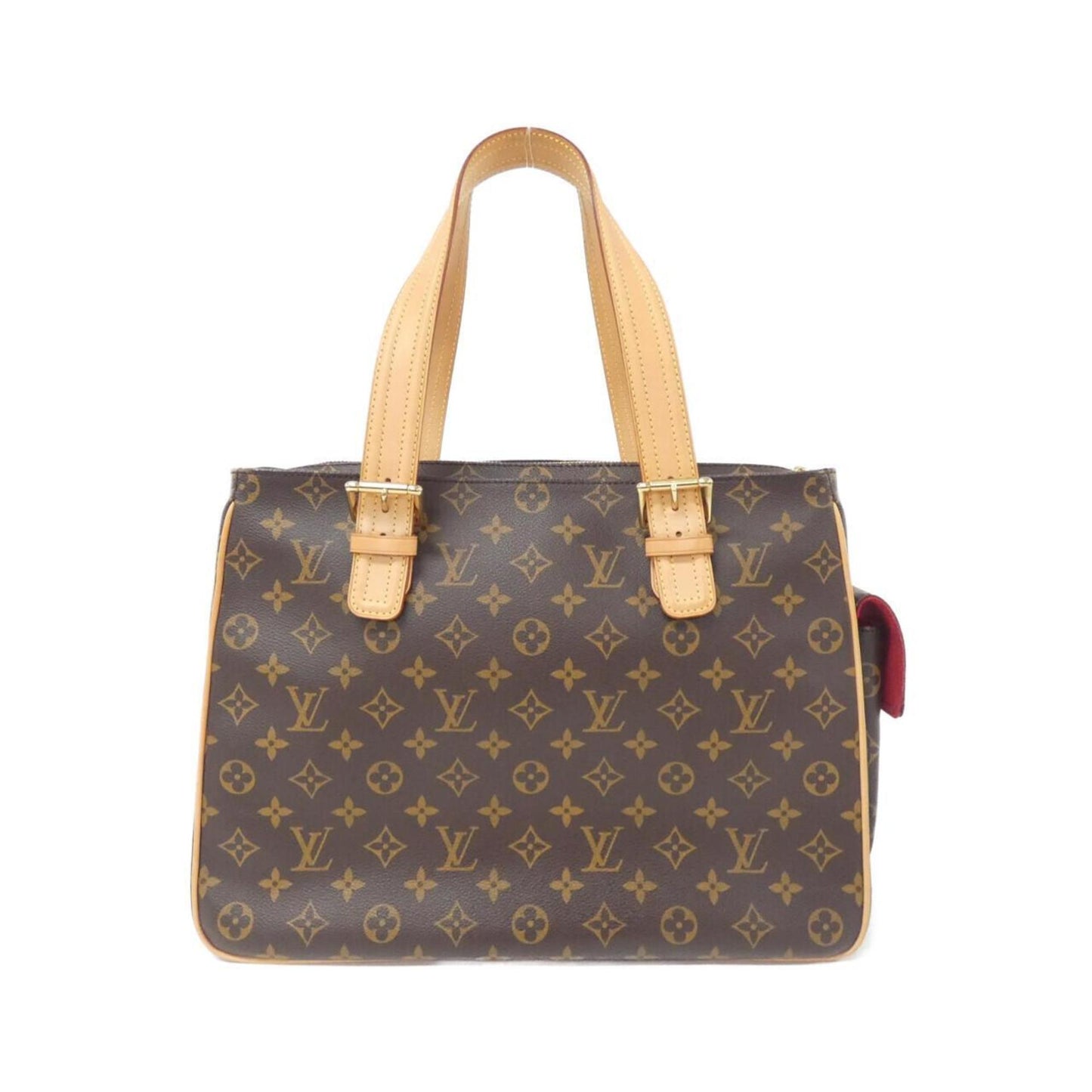Louis Vuitton Coated Canvas Brown Handbags