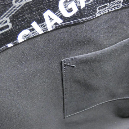 Balenciaga Coated Canvas Black Handbags