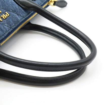 Prada Denim Black Handbags