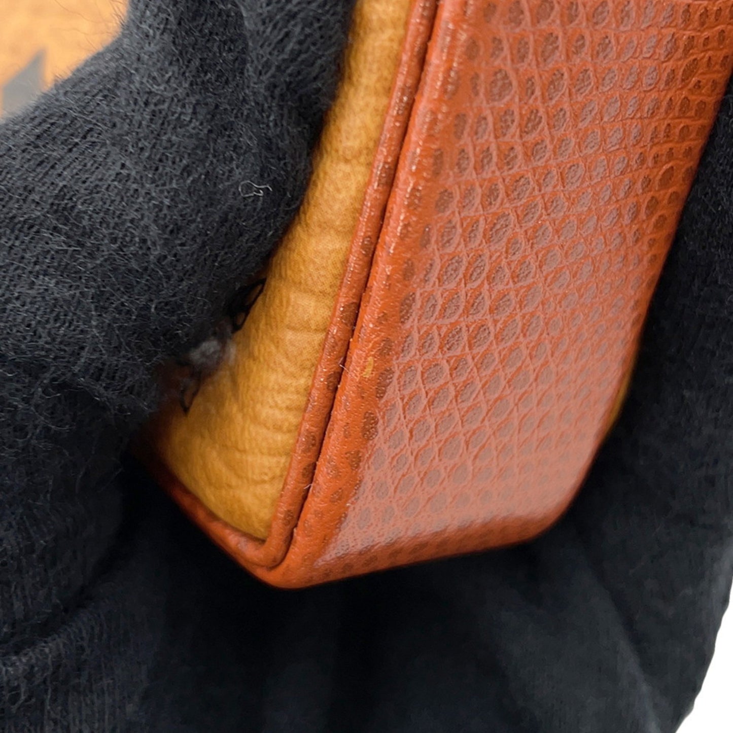 Mcm Pvc Brown Shoulder Bags