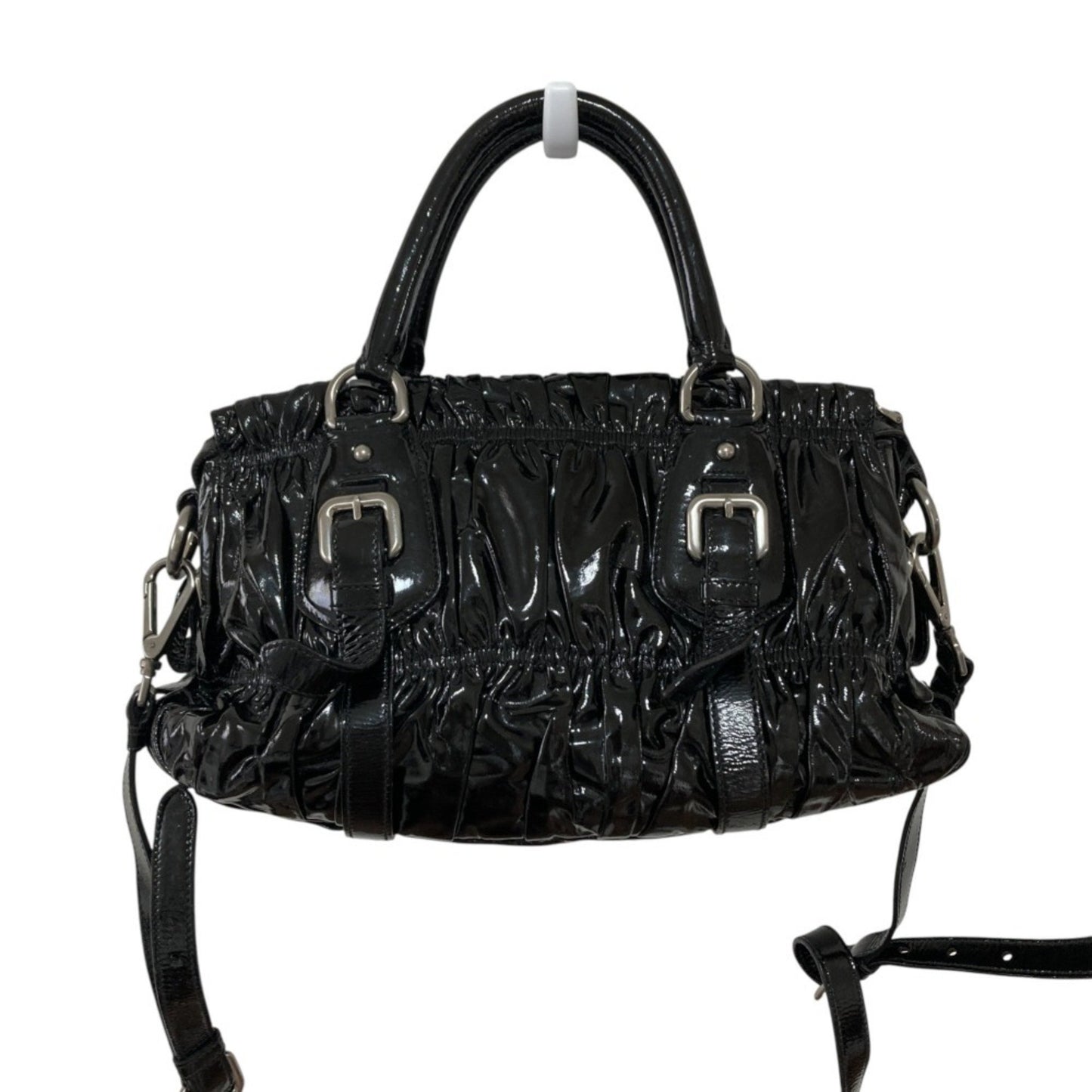 Prada Patent Black Handbags