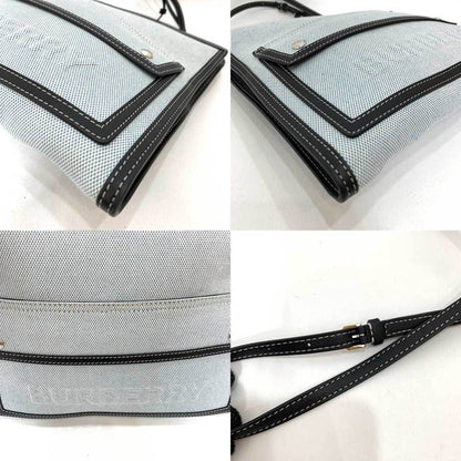 Burberry Canvas Blue Handbags