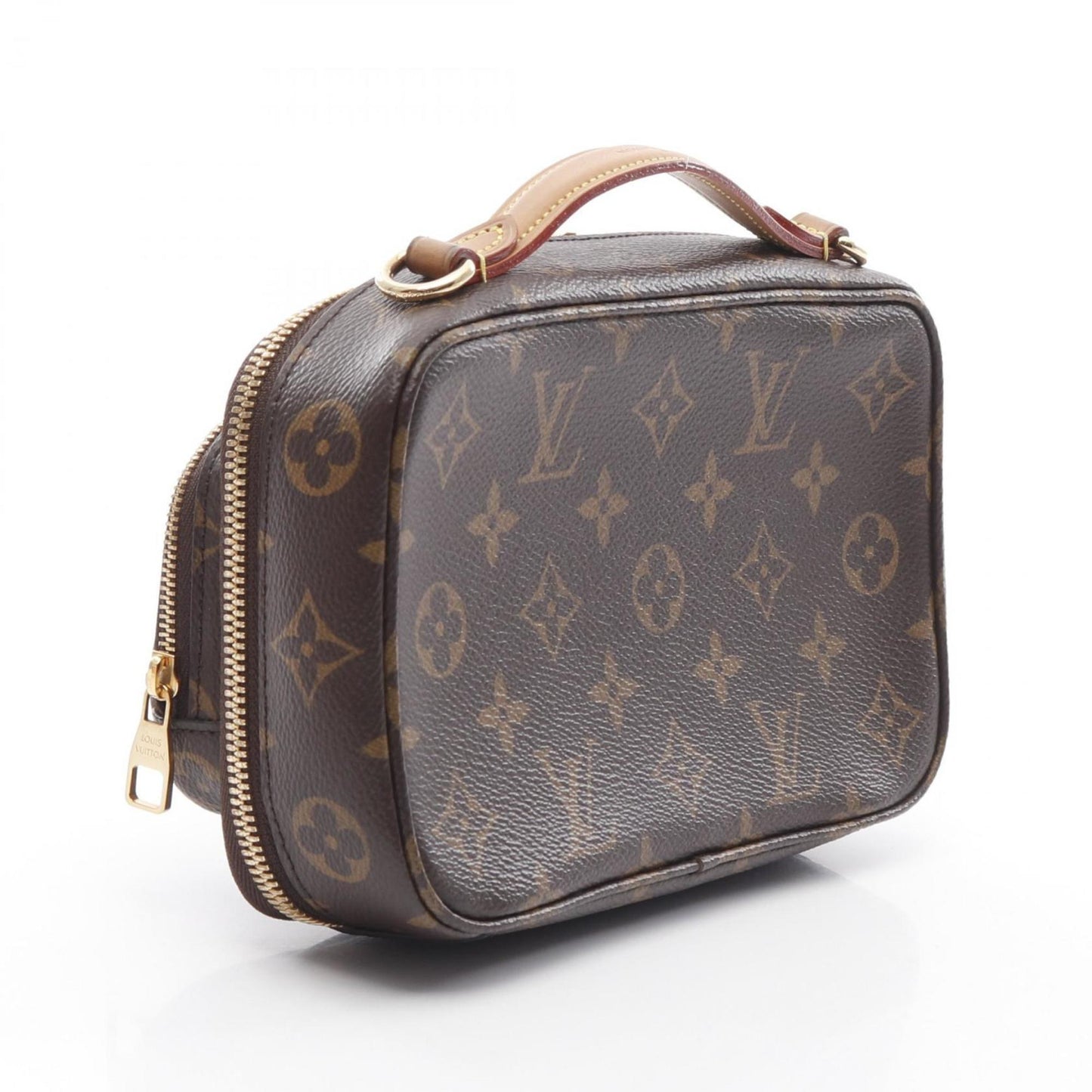 Louis Vuitton Coated Canvas Brown Handbags