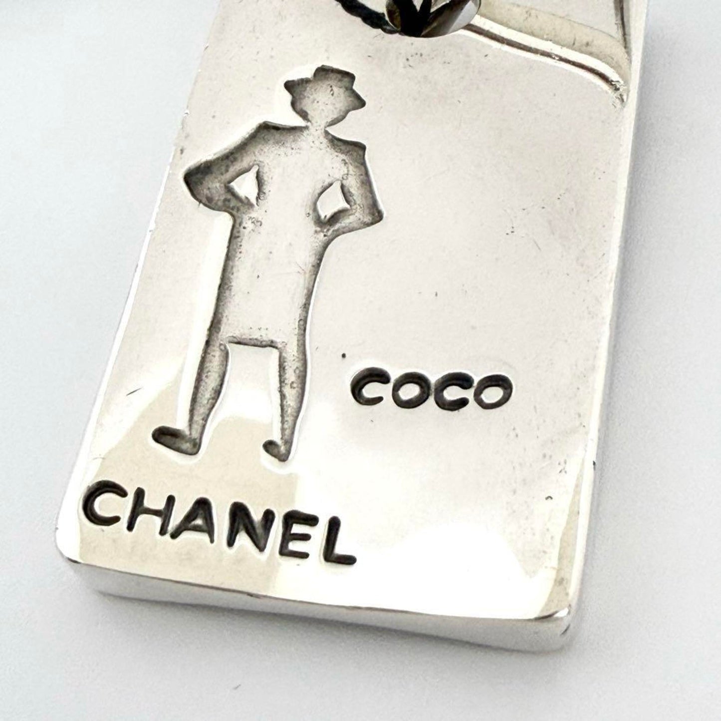 Chanel Silver Silver Key Rings