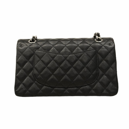 Chanel Calfskin Black Shoulder Bags