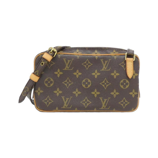 Louis Vuitton Coated Canvas Brown Shoulder Bags