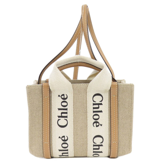 Chloé Canvas Brown Handbags