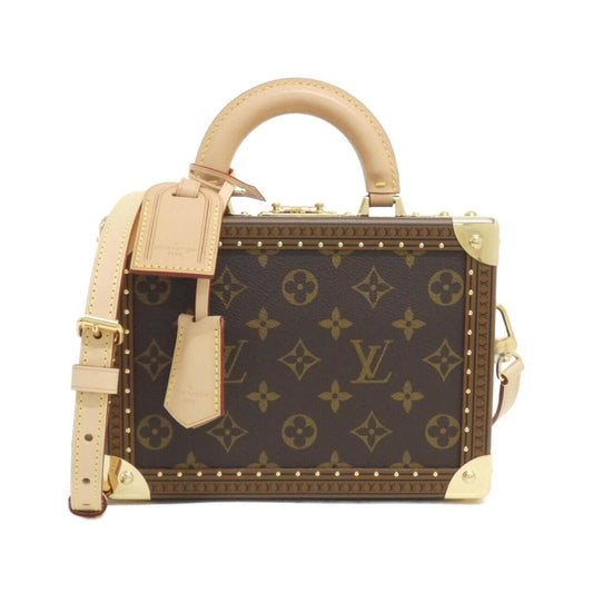 Louis Vuitton Coated Canvas Brown Handbags