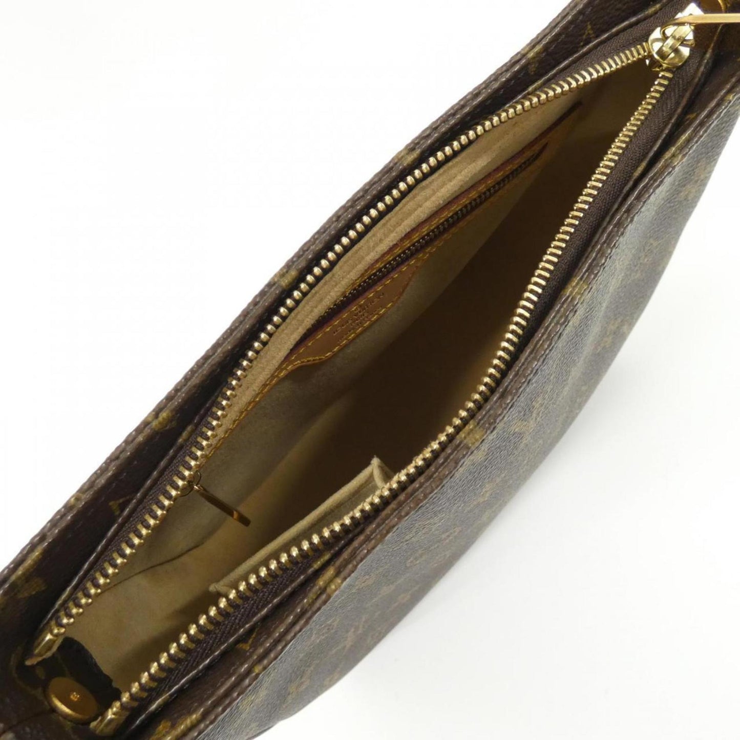 Louis Vuitton Coated Canvas Brown Shoulder Bags