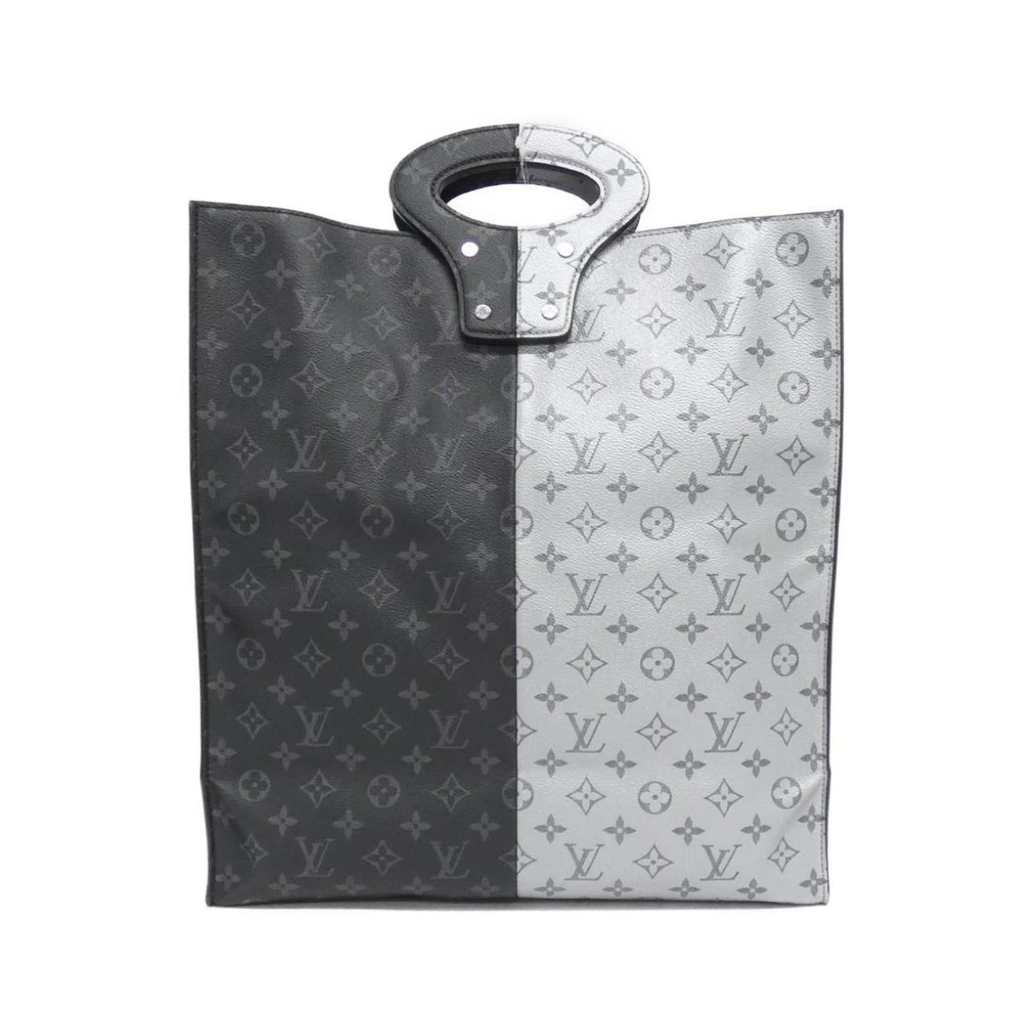 Louis Vuitton Coated Canvas Black Handbags