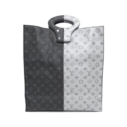 Louis Vuitton Coated Canvas Black Handbags
