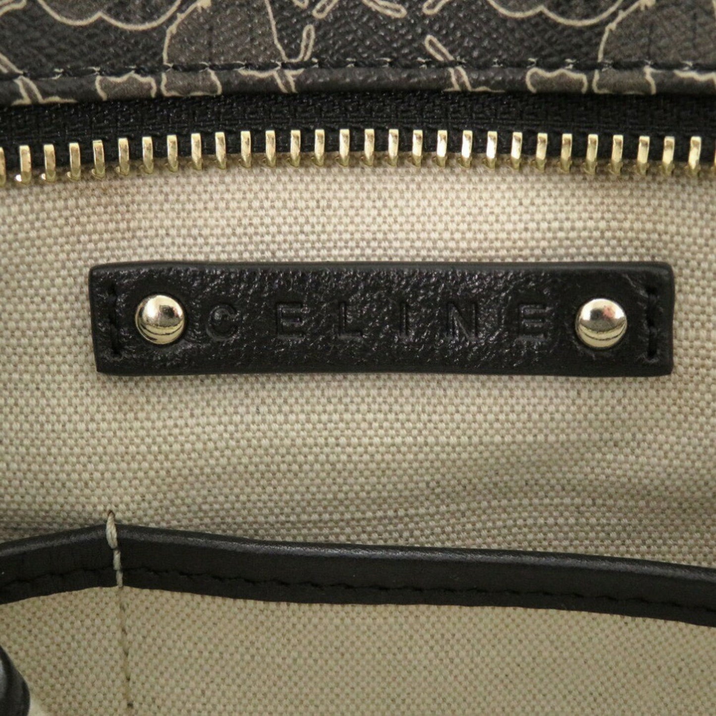 Celine Pvc Black Handbags