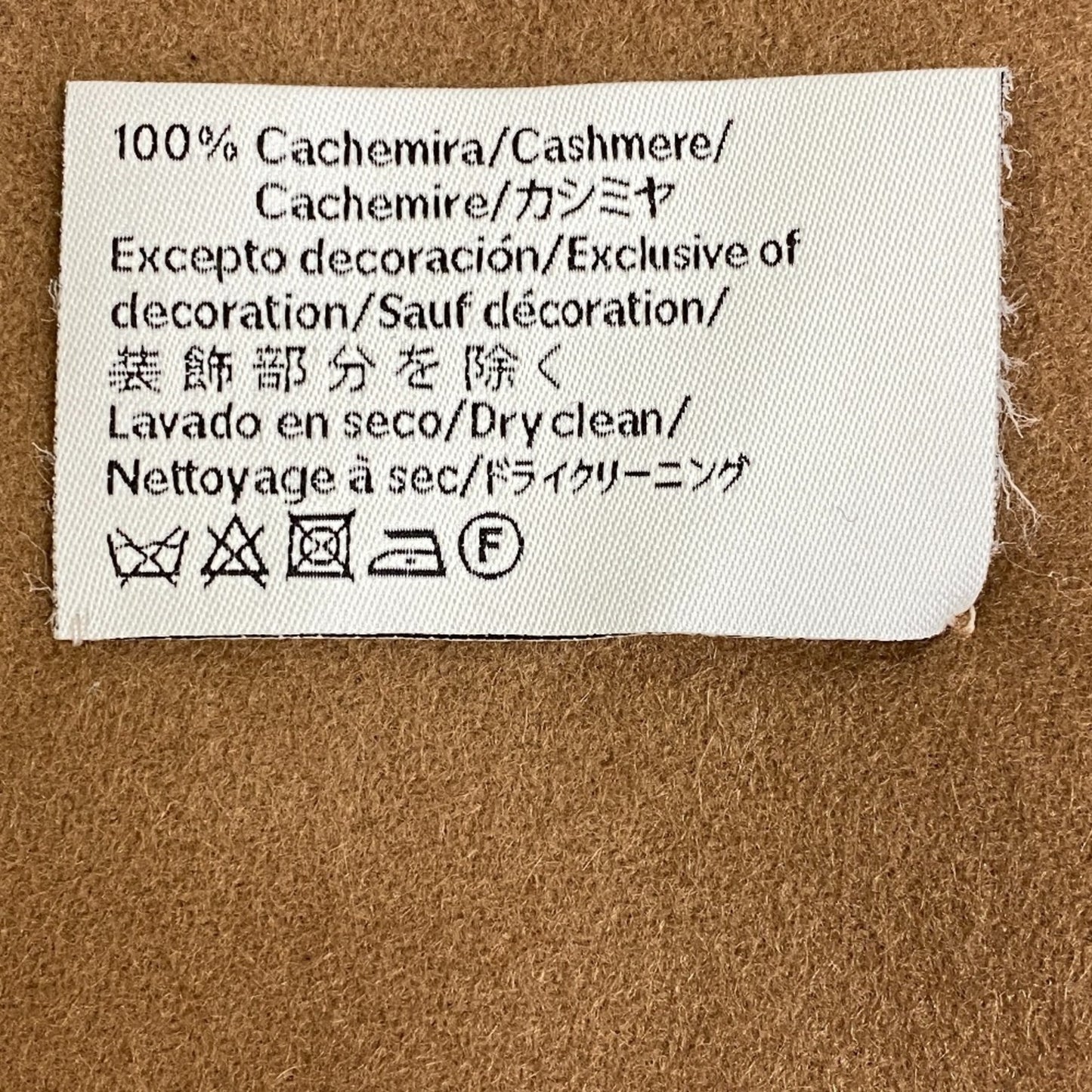 Loewe Cashmere Brown Scarves