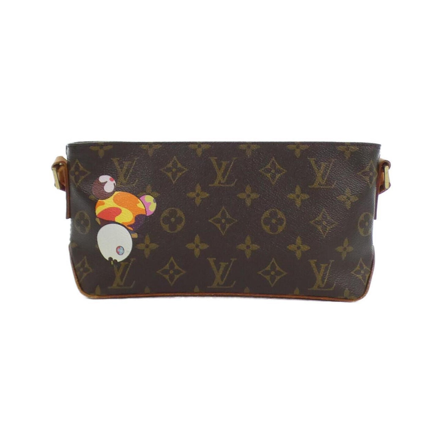 Louis Vuitton Coated Canvas Brown Shoulder Bags