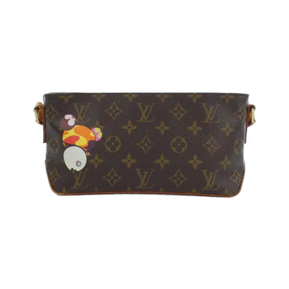 Louis Vuitton Coated Canvas Brown Shoulder Bags