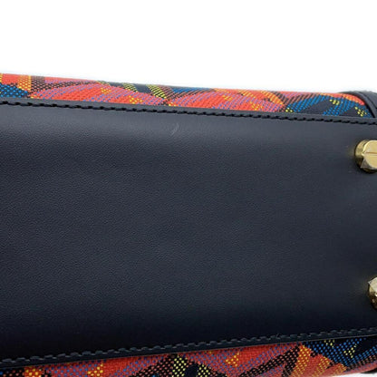 Mcm Canvas Black Handbags