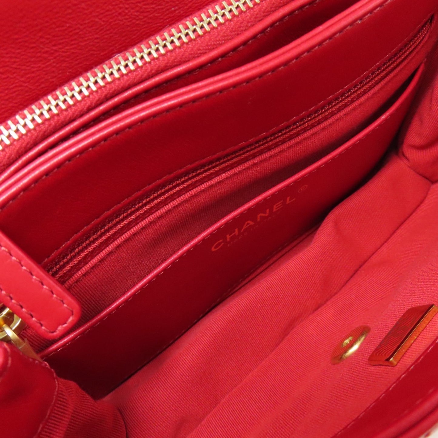 Chanel Others Red Shoulder Bags