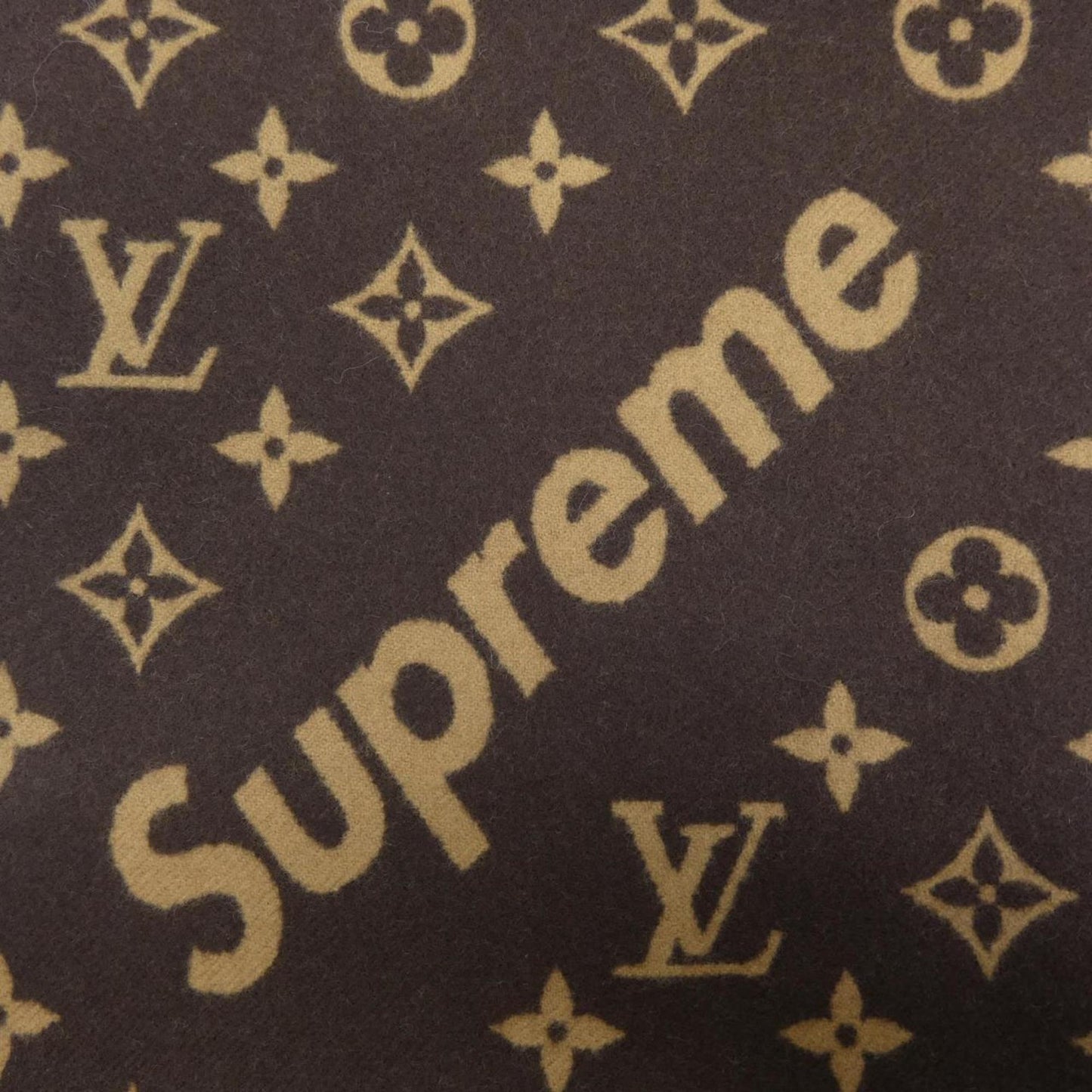Louis Vuitton Wool Brown Scarves