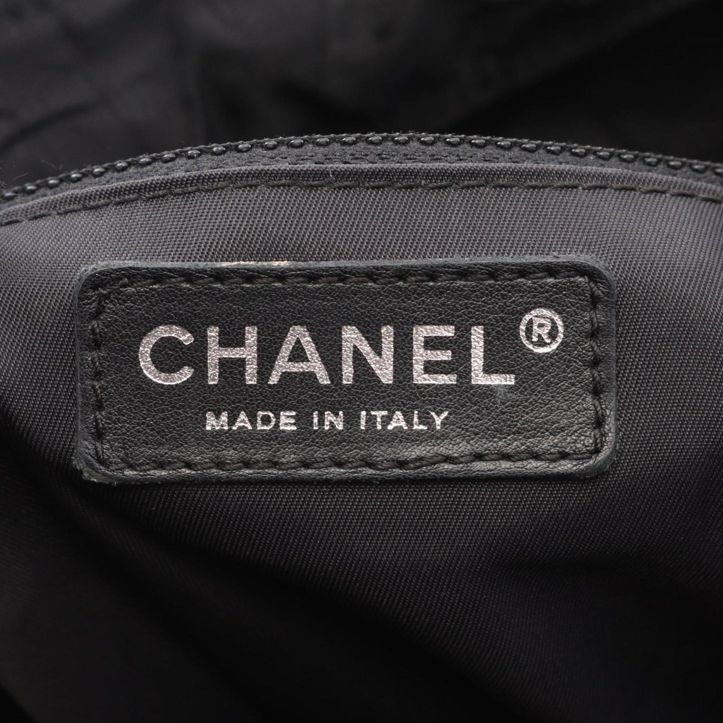 Chanel Nylon Black Tote Bags