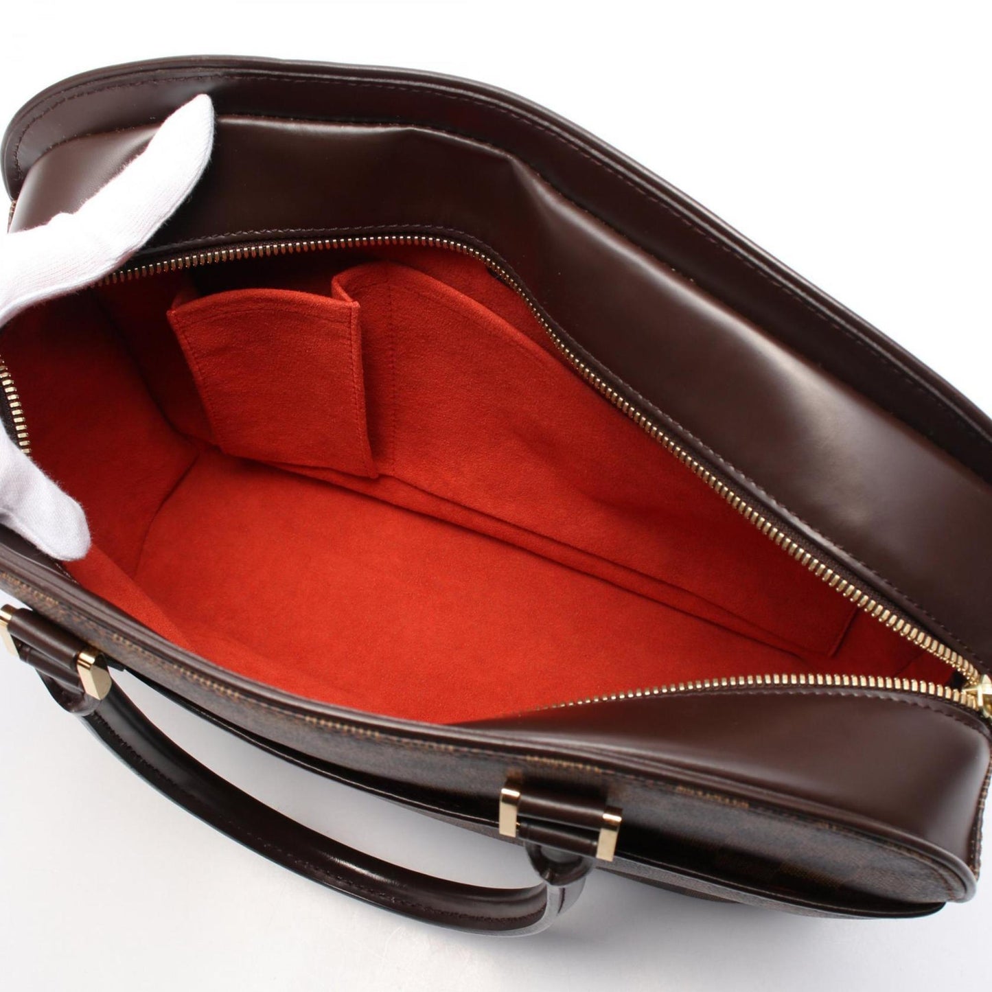Louis Vuitton Coated Canvas Brown Handbags